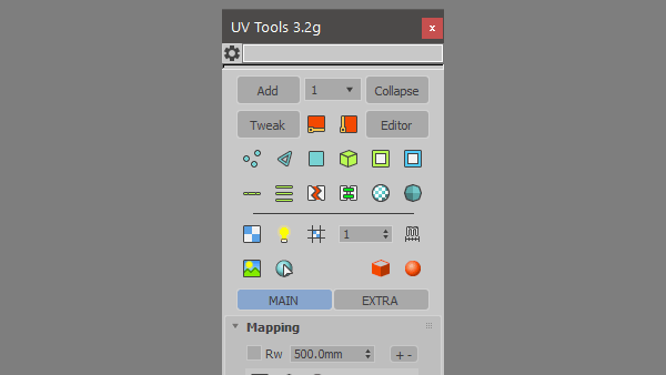 UV Tools 3.3.01 for 3ds Max UV贴图控制插件