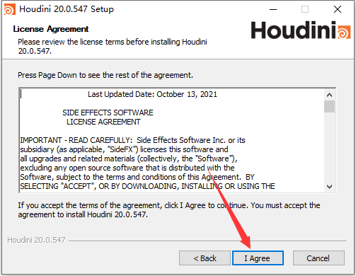 SideFX Houdini FX v20 安装教程