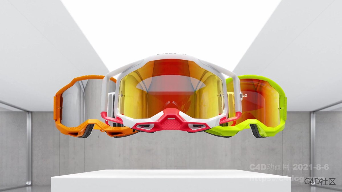 护目镜 广告宣传动画