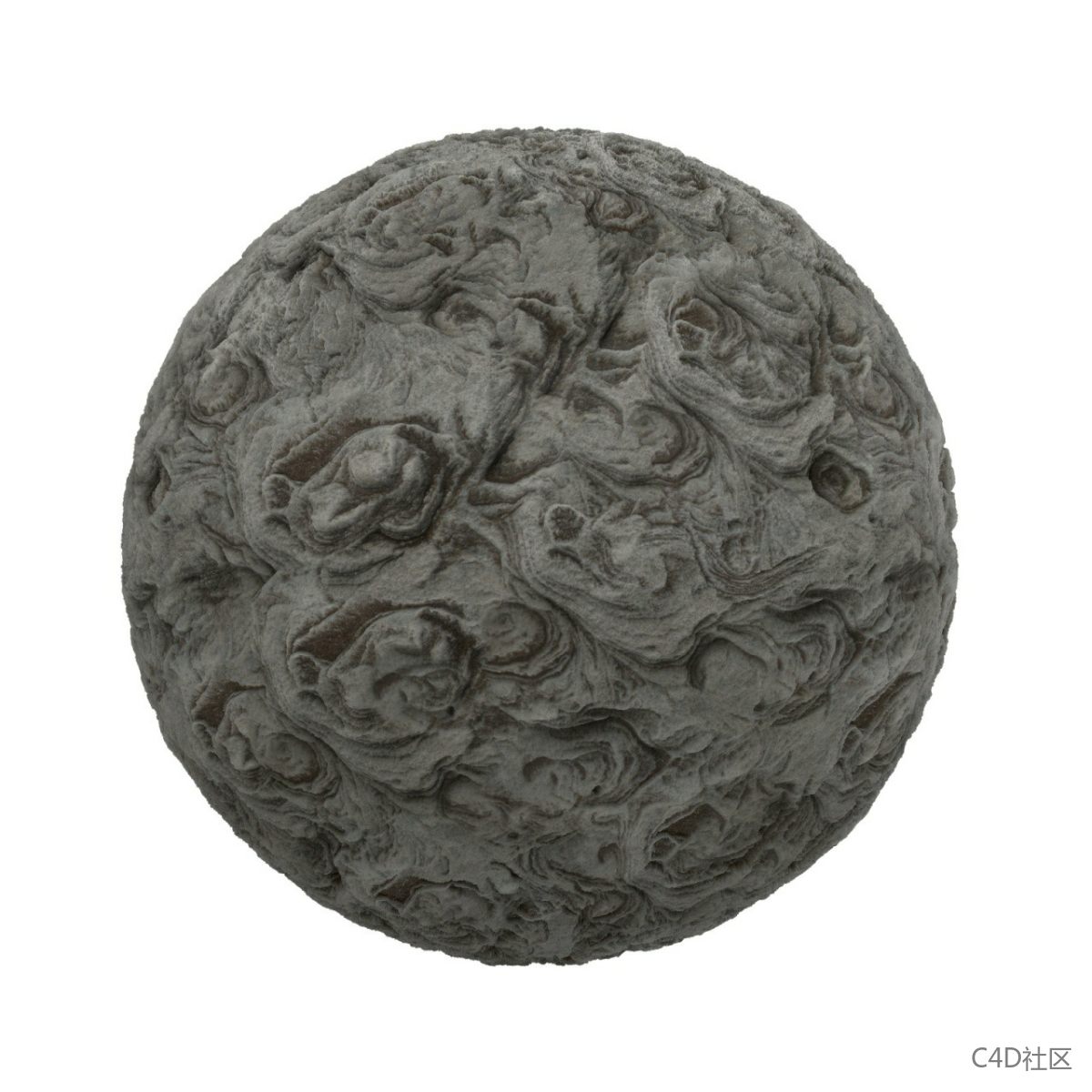 ​暗乱石纹理贴图