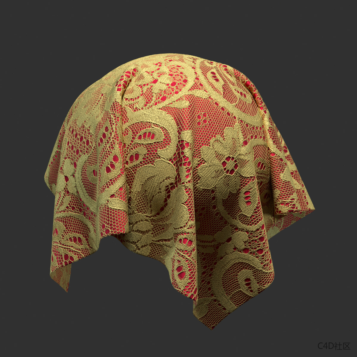 50种布料Octane材质预设贴图Octane Fabric Materials Vol 02