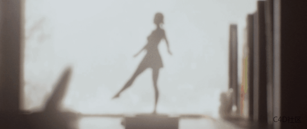 极富有空间设计感的动画-自由、面具之后