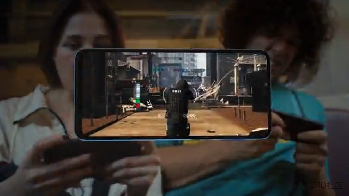 勇敢的新世界-Redmi 9 Pro Max-C4D广告动画