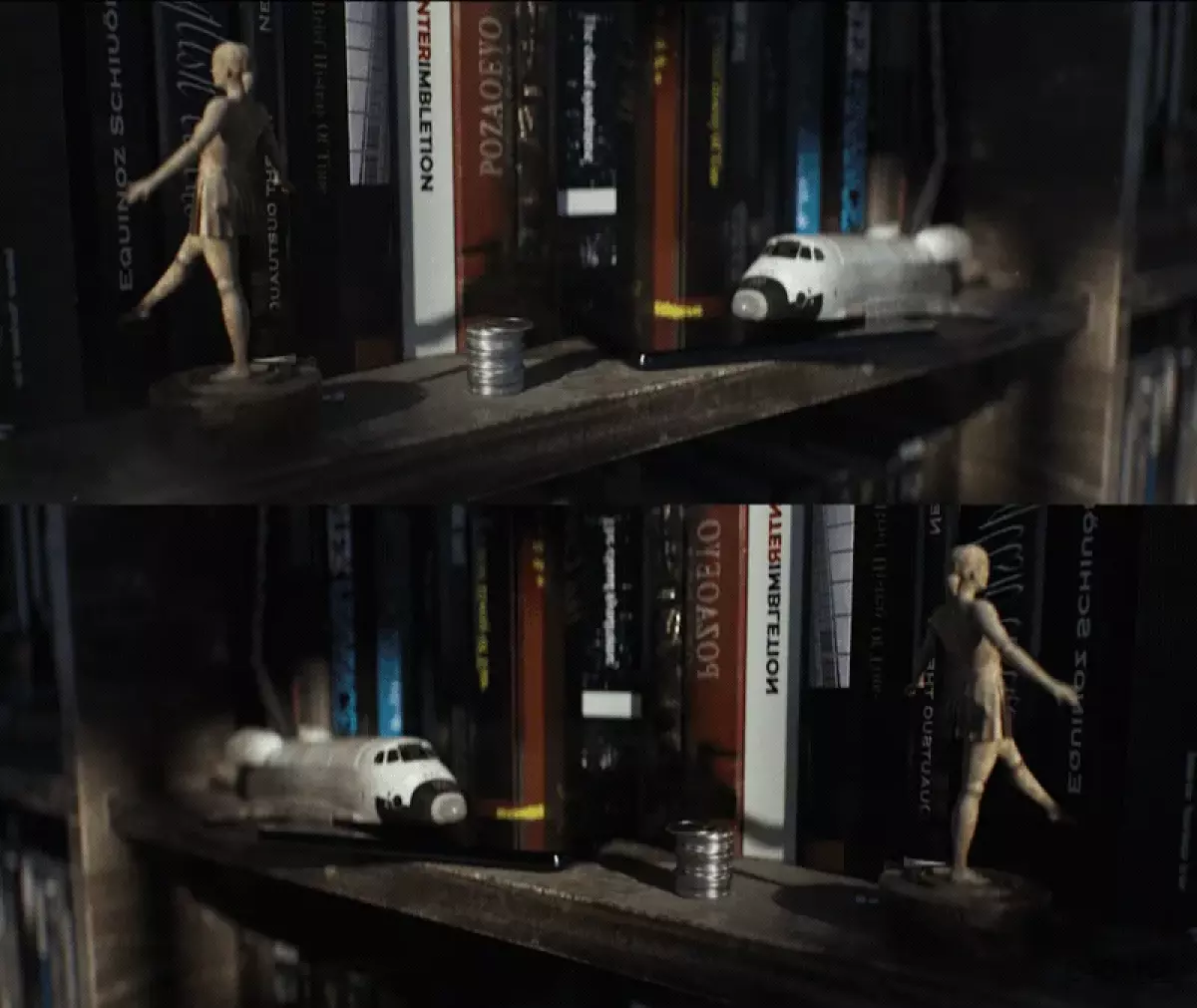 极富有空间设计感的动画-自由、面具之后