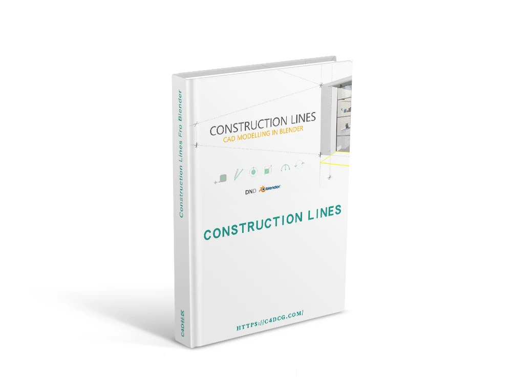 Construction Lines v0.9.6.8 Fro Blender CAD风格施工线建模插件