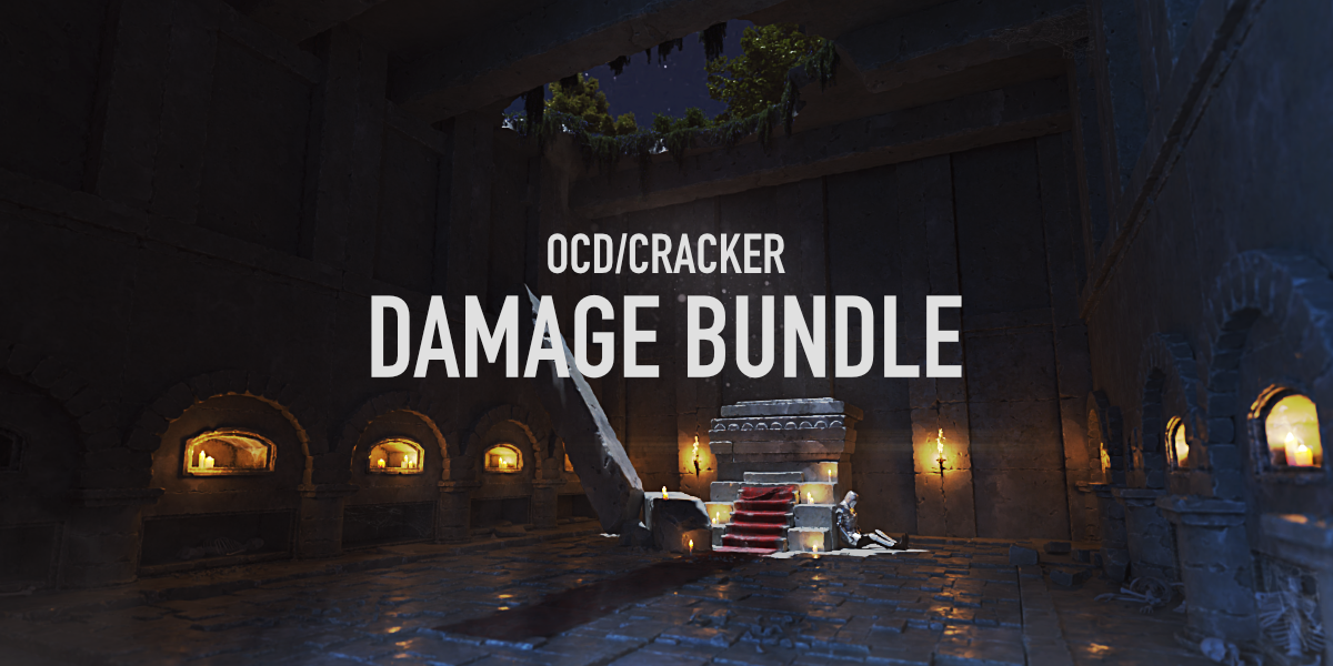 One Click Damage v2.3.0 Fro Blender 模型破旧损坏生成插件