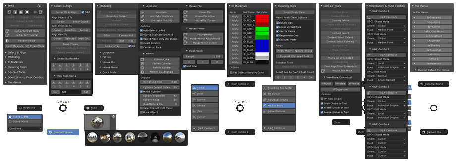 Kekit Pro V3.45 fro Blender 脚本小功能工具插件