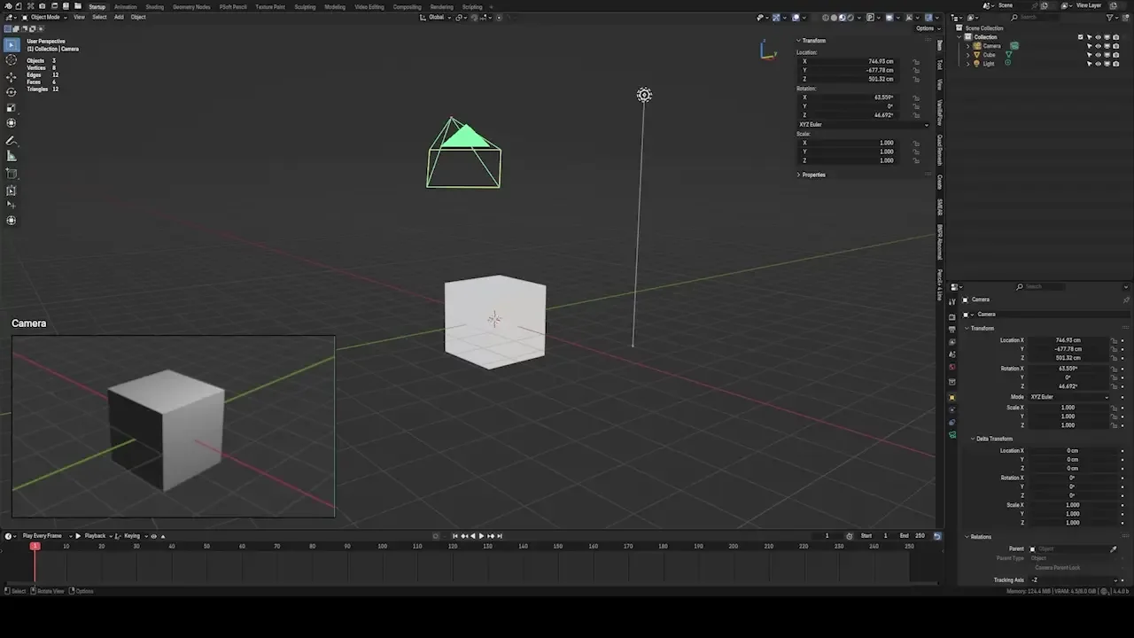 Camera Viewer v1.0.1 for blender 相机视口切换插件