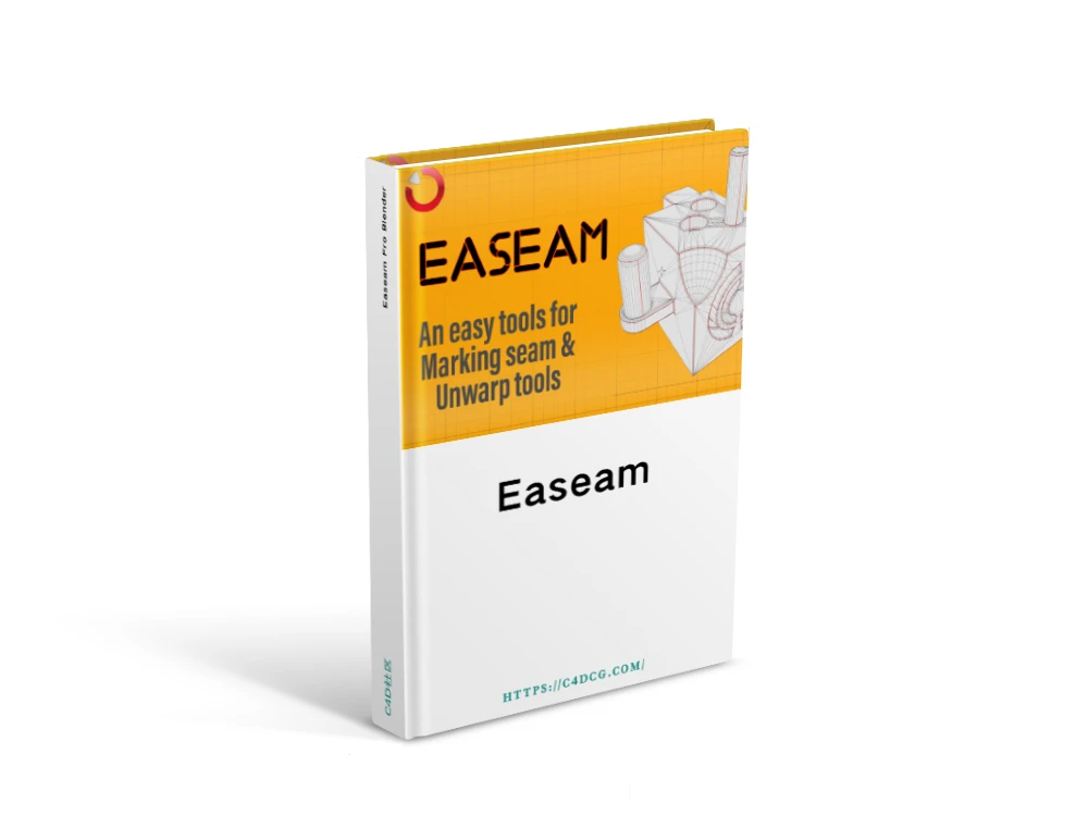 Easeam V1.1.0 Fro Blender 模型展UV插件