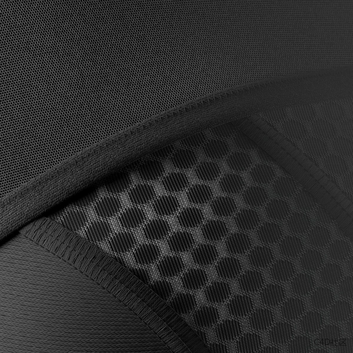 耐克UltraBreathe运动文胸的超高分辨率资源创造-3D动态作品