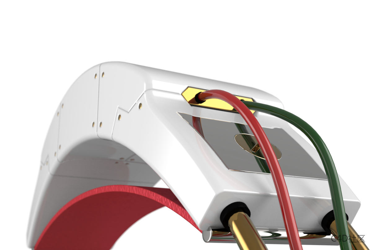 纪念动漫电影《攻壳机动队2：无知》而设计的耳机-工业设计-Jeff Shen