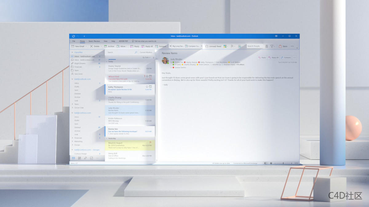 Microsoft Office 365-Behance-Joey Recoskie 