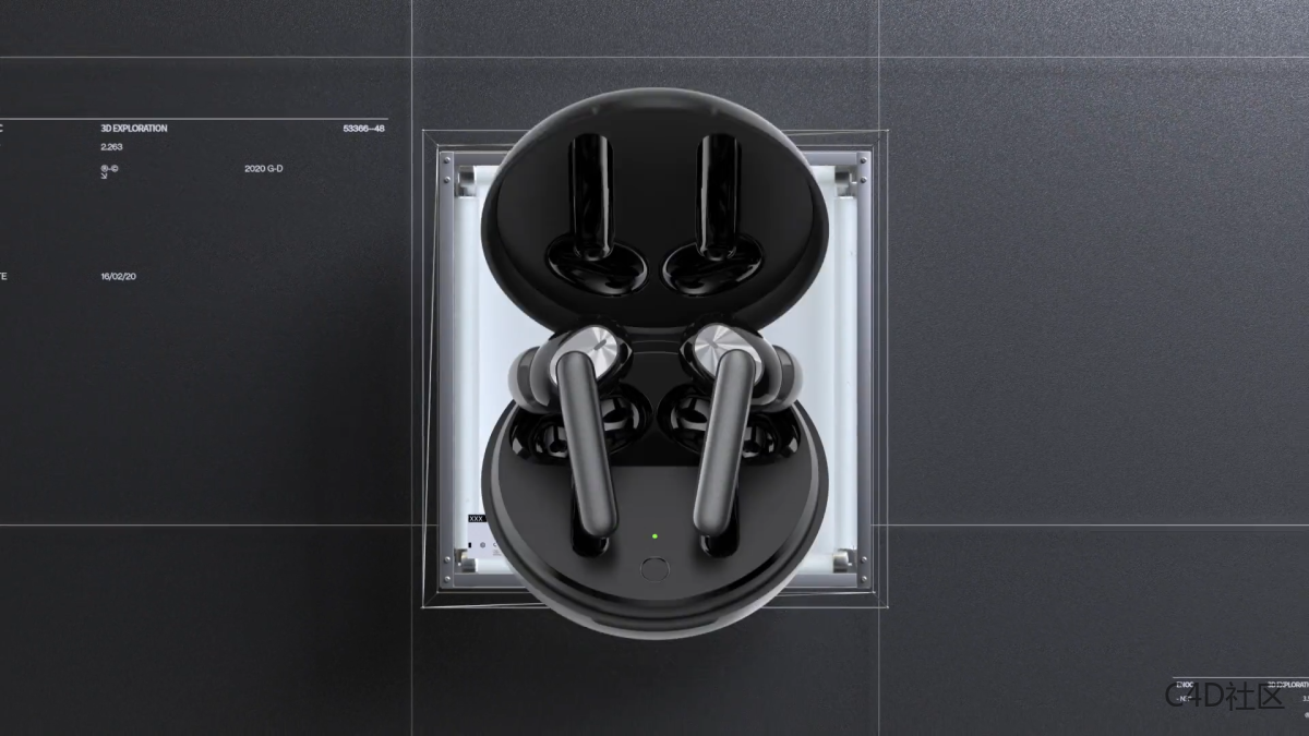 OPPO Enco W31广告动画