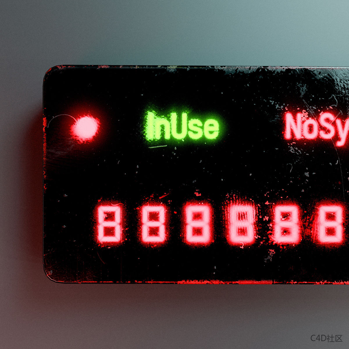 C4D做旧大哥大汽车图赏-Sesshu Abe