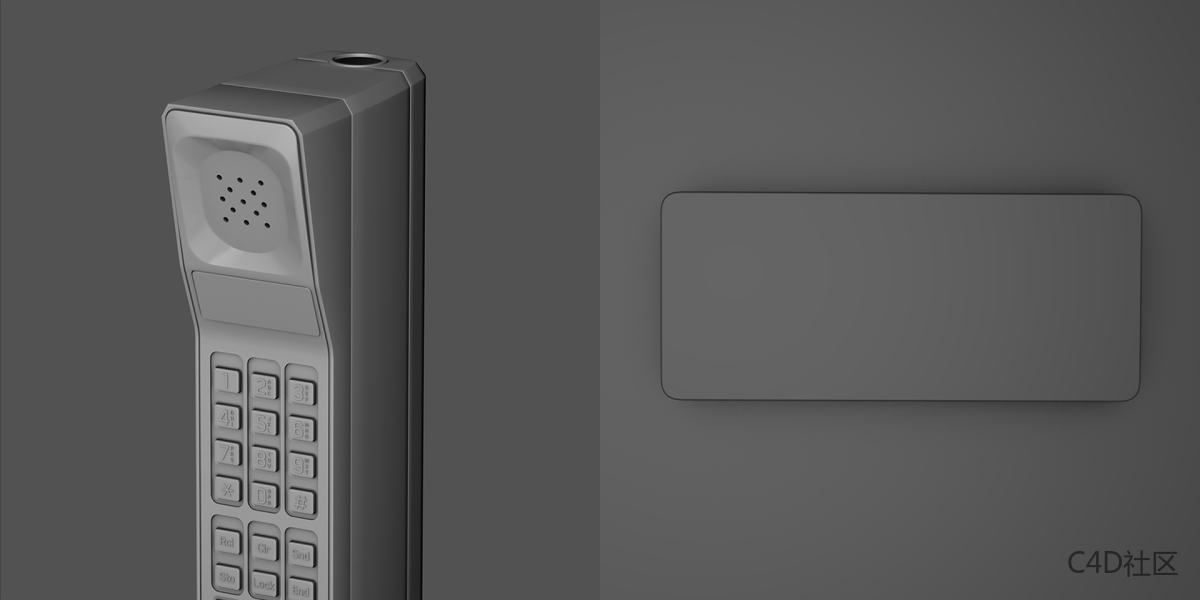 C4D做旧大哥大汽车图赏-Sesshu Abe