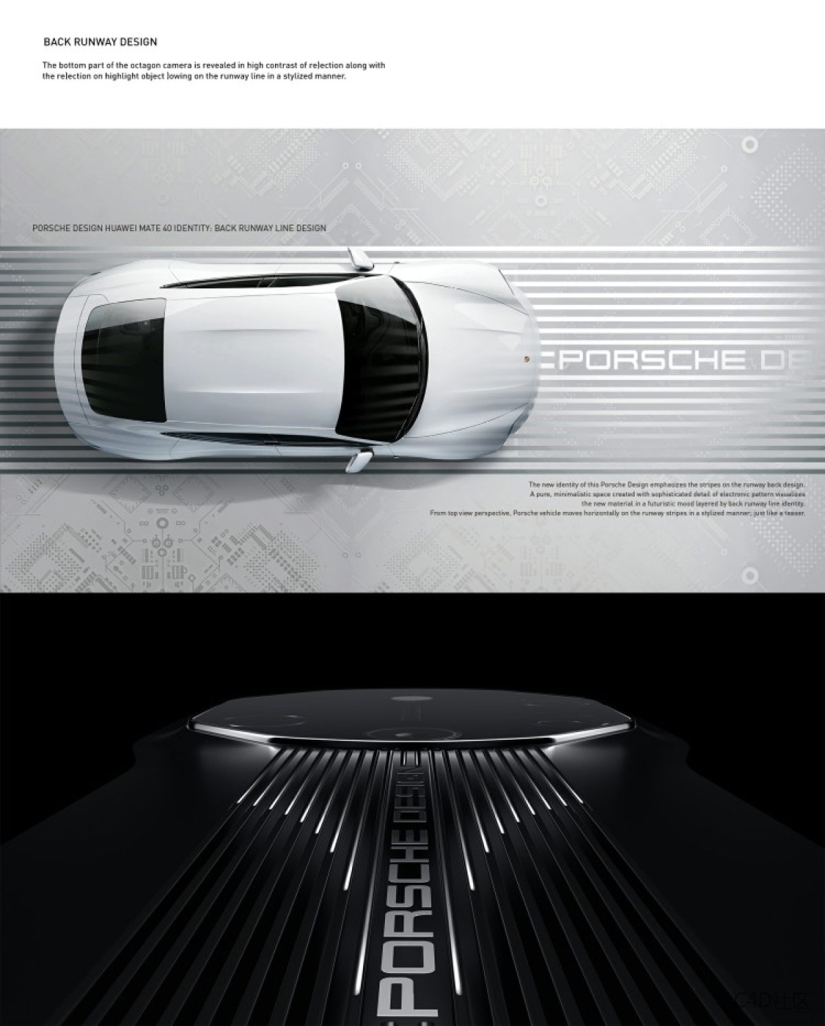 华为MATE 40 Pro 保时捷款概念设计动画