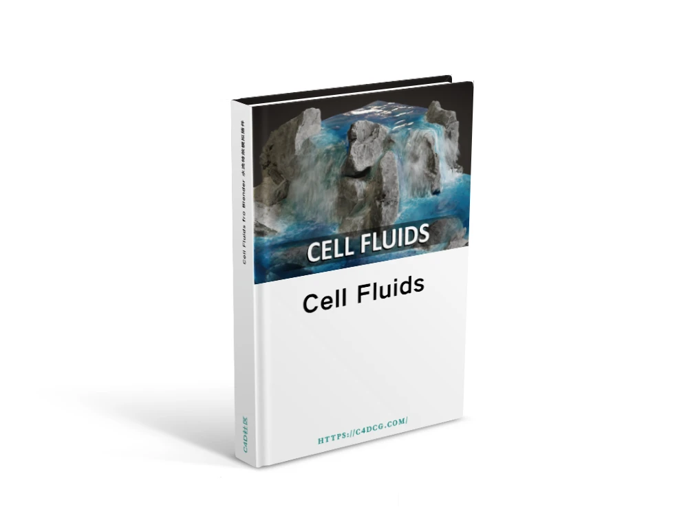 Cell Fluids V1.6.1 fro Blender 水流特效模拟插件