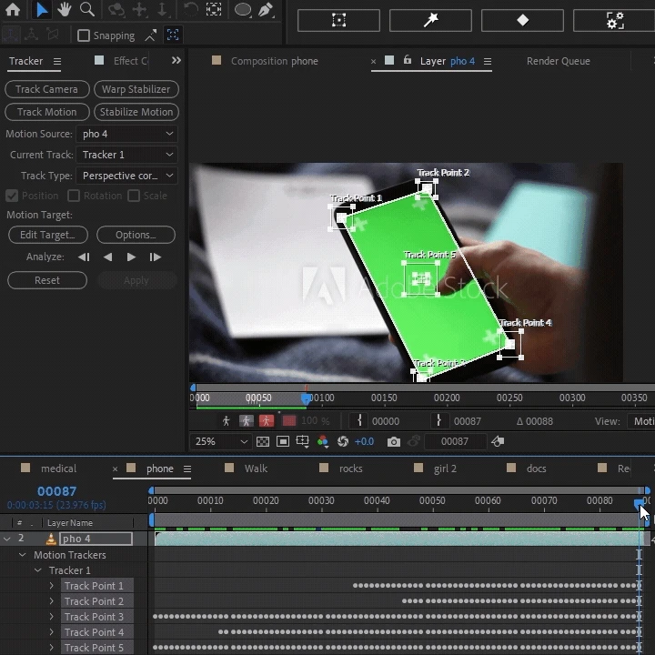 ReTrack 2.1.3 fro After Effects 视频跟踪修复脚本