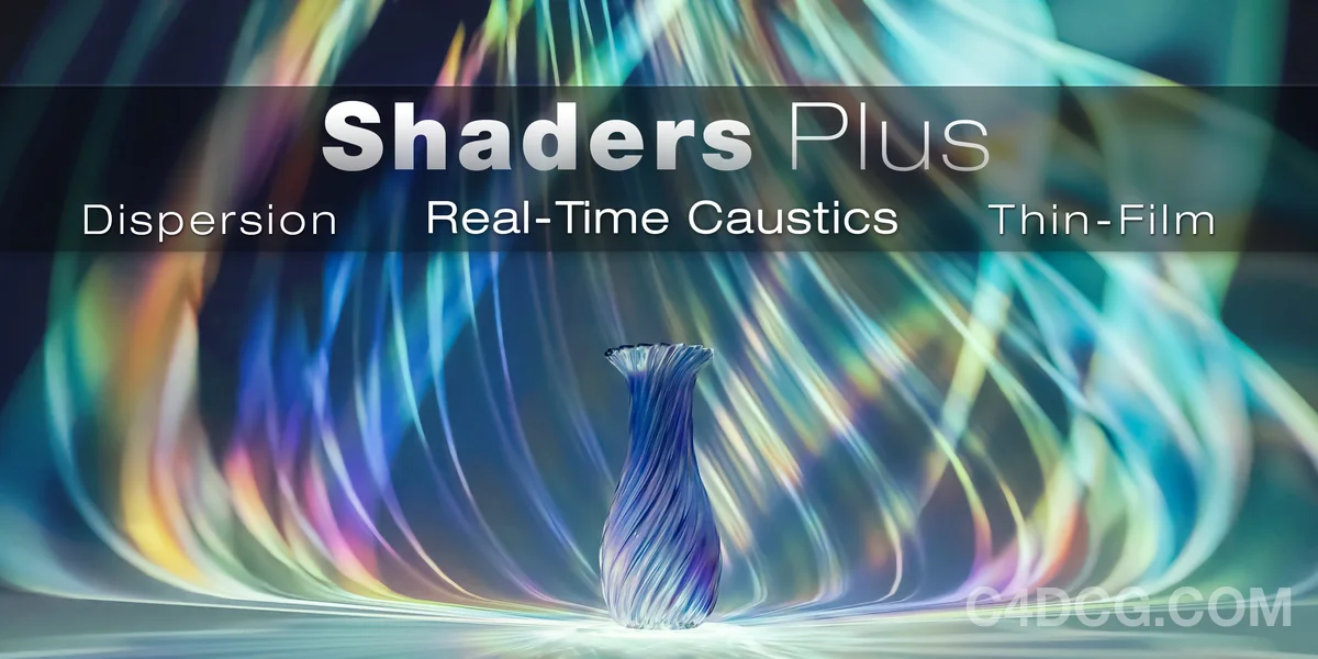 Shaders Plus V4 Fro Blender 实时焦散薄膜插件