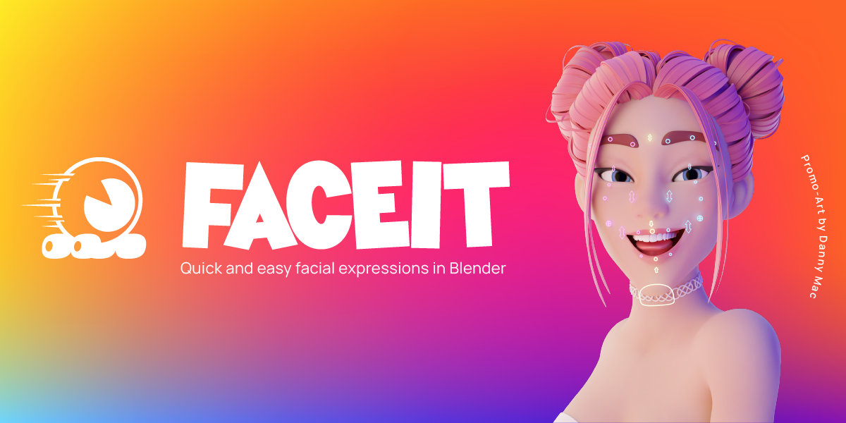 Faceit v2.3.51 fro Blender 手机面部动作捕捉插件