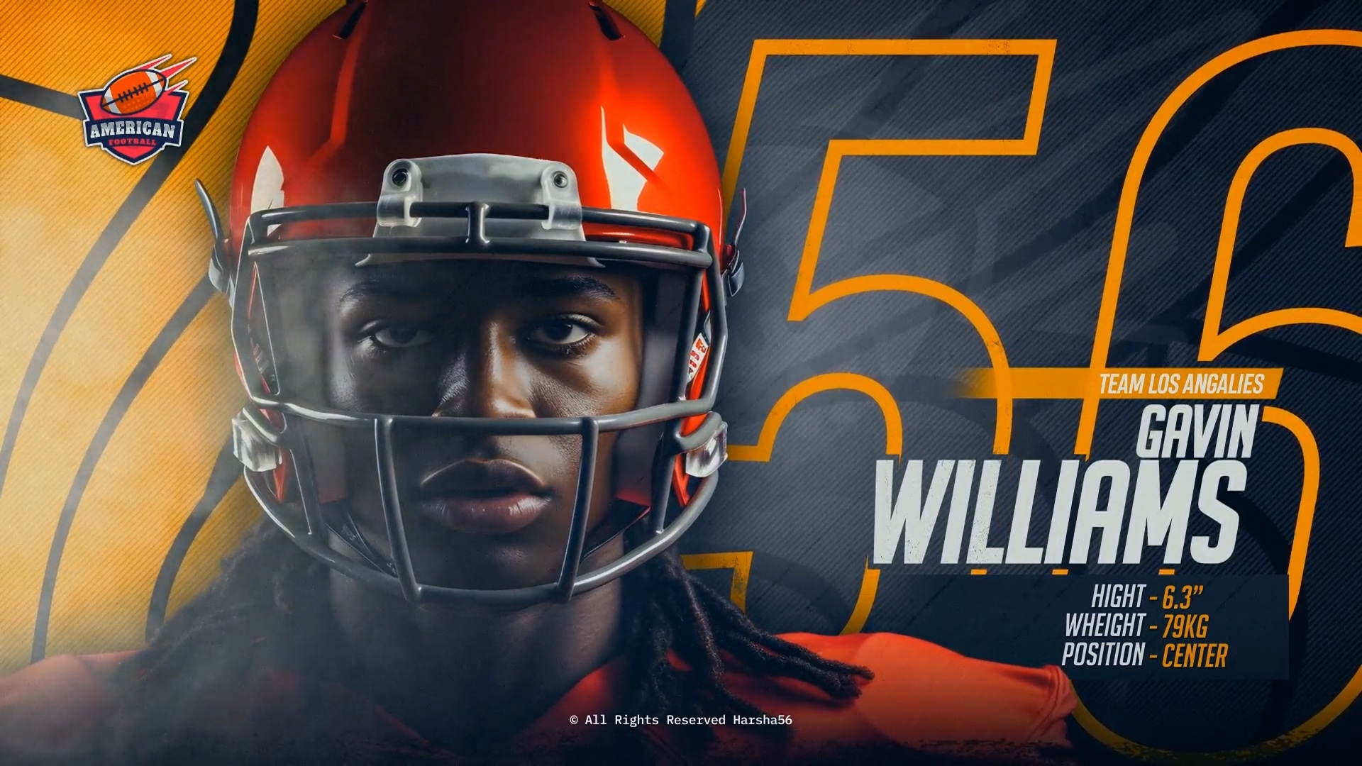 Sports Player Introduction 参赛员信息介绍包装