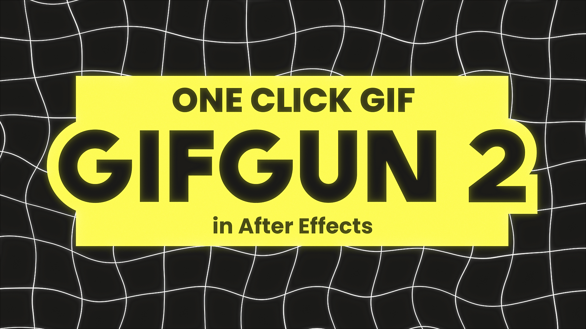 GifGun V2.0.21 Fro After Effects 快速导出GIF动图插件