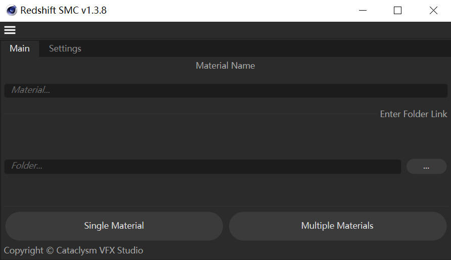 Redshift SMC v1.3.8 Fro Cinema 4D 快速PBR材质插件