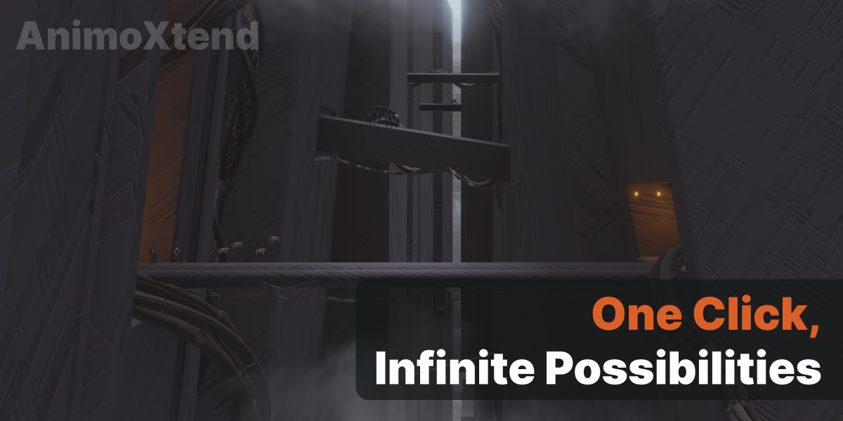 AnimoXtend v1.2.2 for blender 人工智能动画与生成工具箱