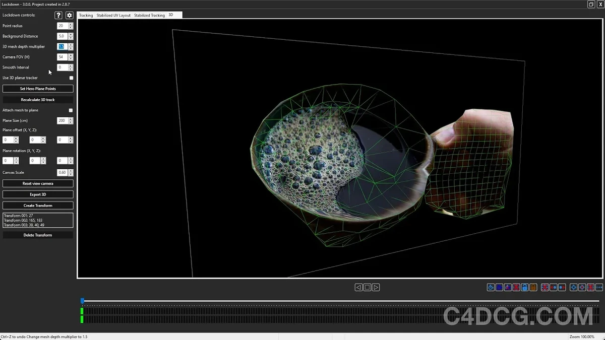 Lockdown 3.1.7 Fro After Effects 物体表面跟踪特效合成插件