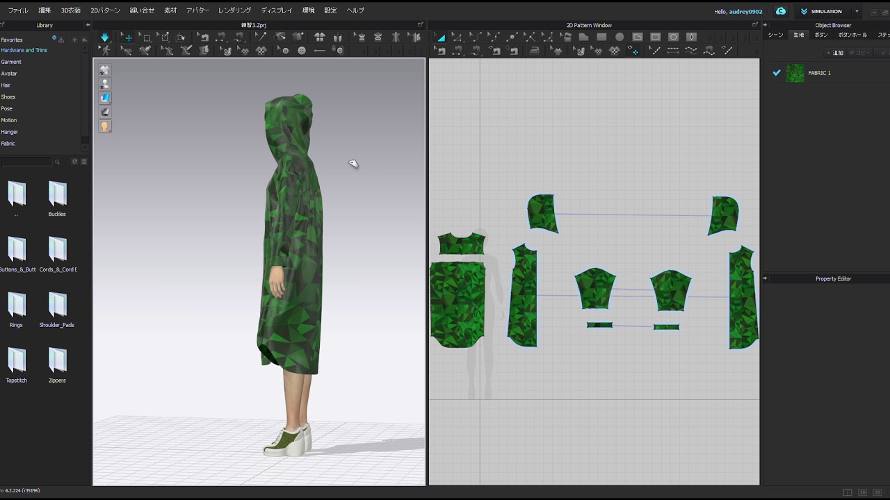 CLO Standalone OnlineAuth 2025.1.166 三维服装设计演示软件