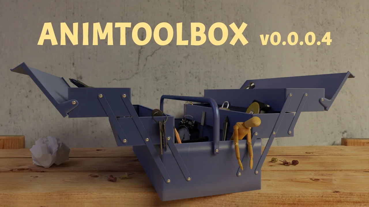 AnimToolBox V0.0.6.3 fro Blender动画工具插件包