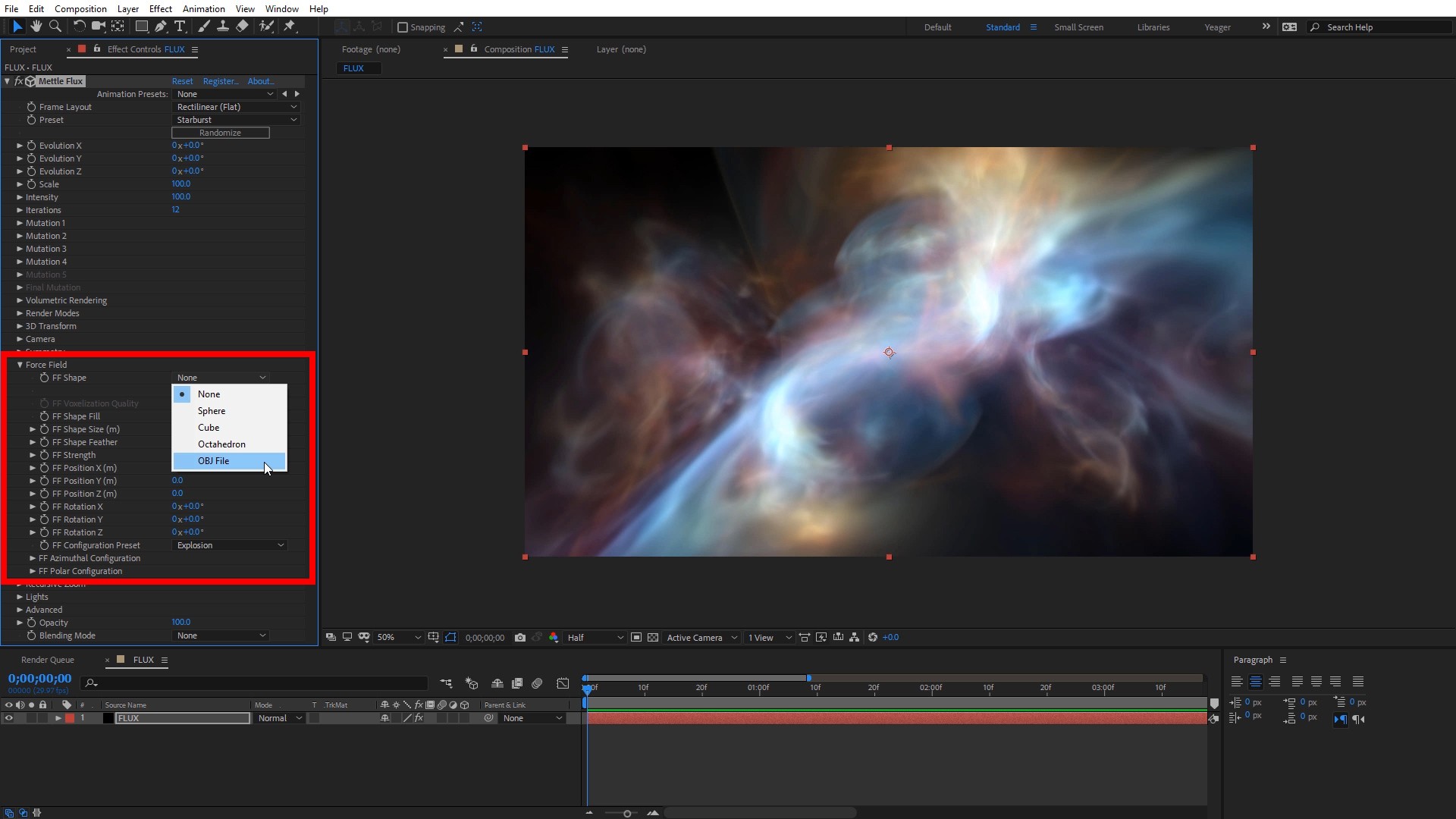 Mettle Flux 1.16.3 for After Effects 漂亮梦幻背景生成插件
