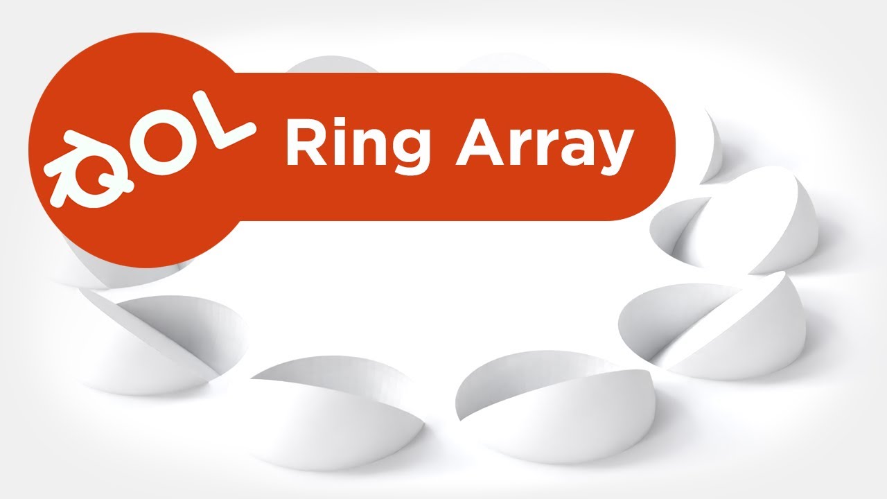 QOL Tools RingArray v1.0.5 fro Blender圆形阵列插件