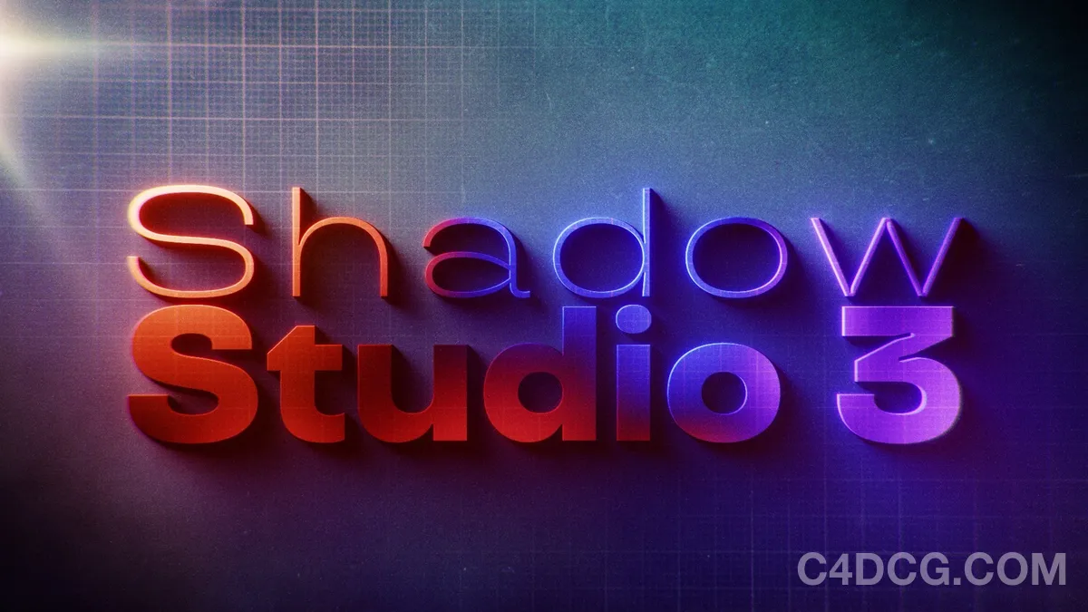 Shadow Studio 3 V1.10 Fro After Effects 真实光线阴影插件
