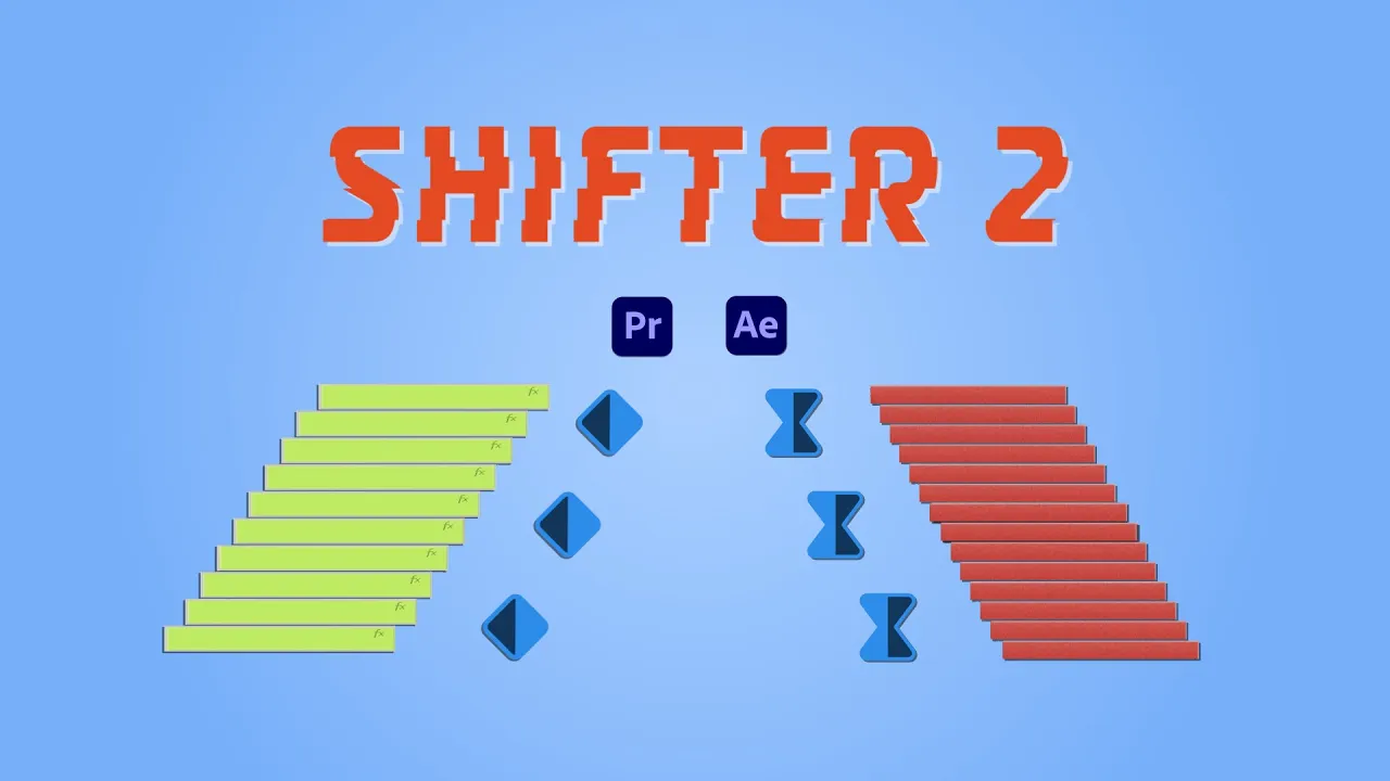 Shifter V2.0.4 AE/PR 图层自动排列脚本