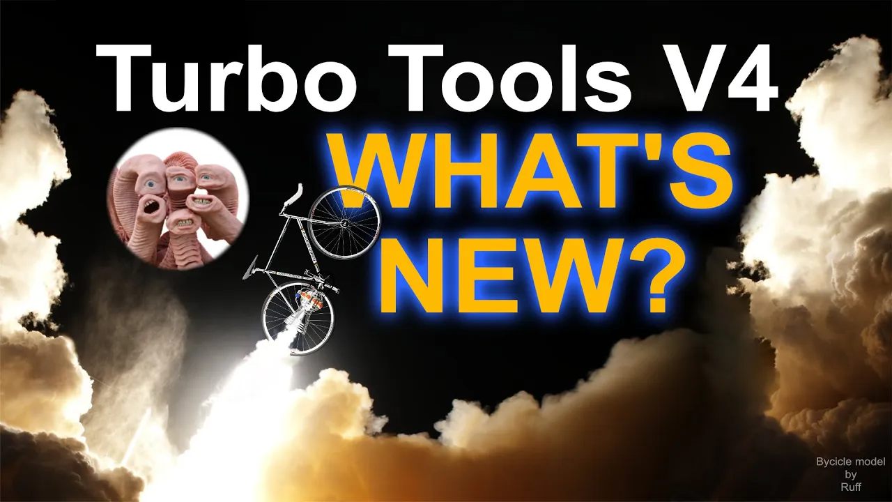 Turbo Tools V4.1.5 fro Blender快速渲染插件