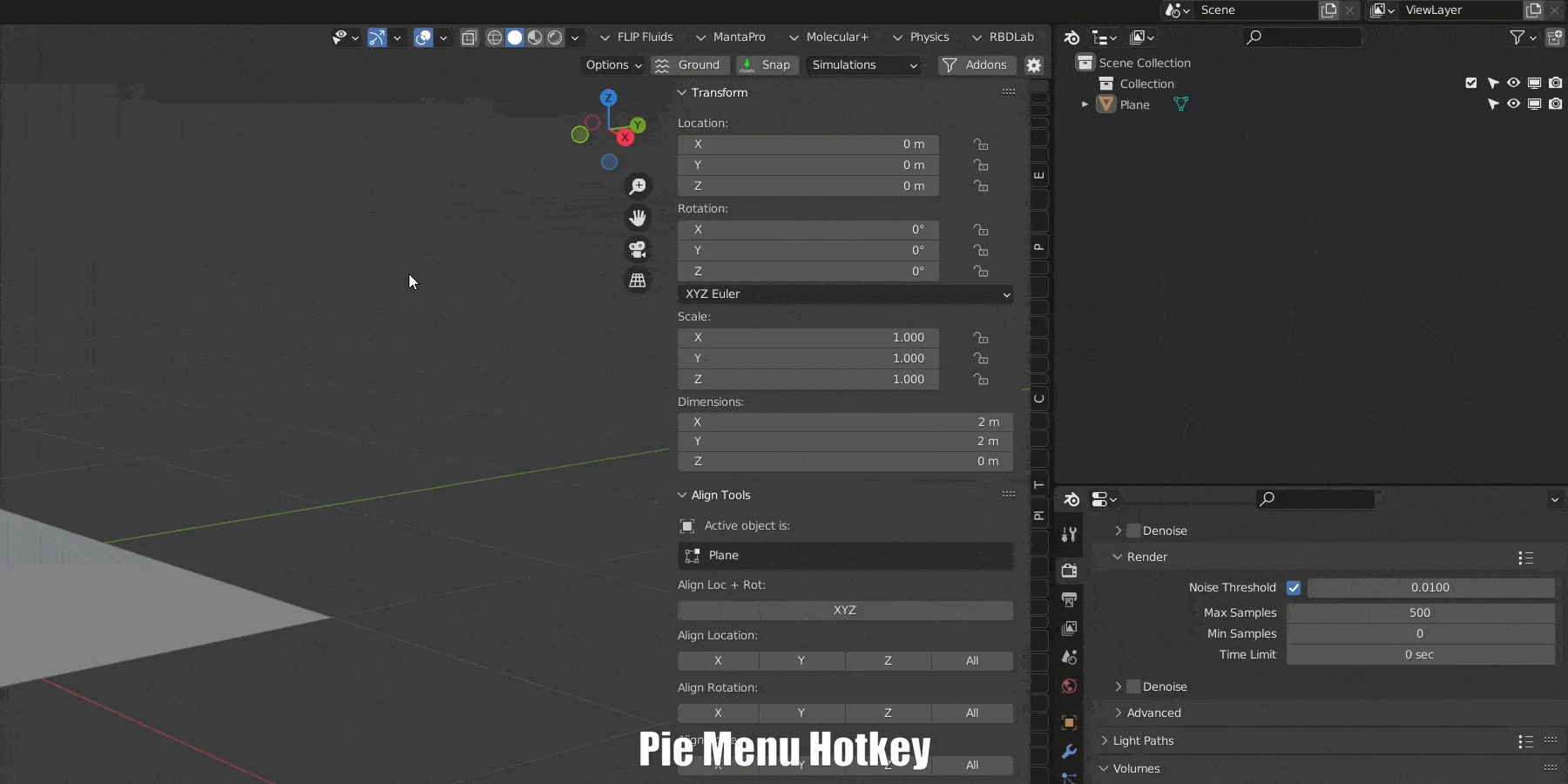 FluidLab v1.2.0 fro Blender 流体模拟插件