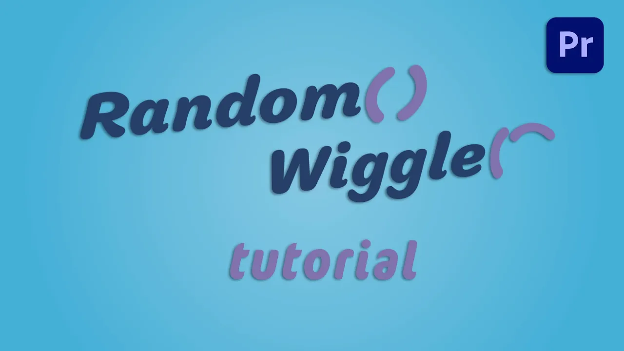 Random Wiggler V1.1.2 fro Premiere 图层随机抖动脚本