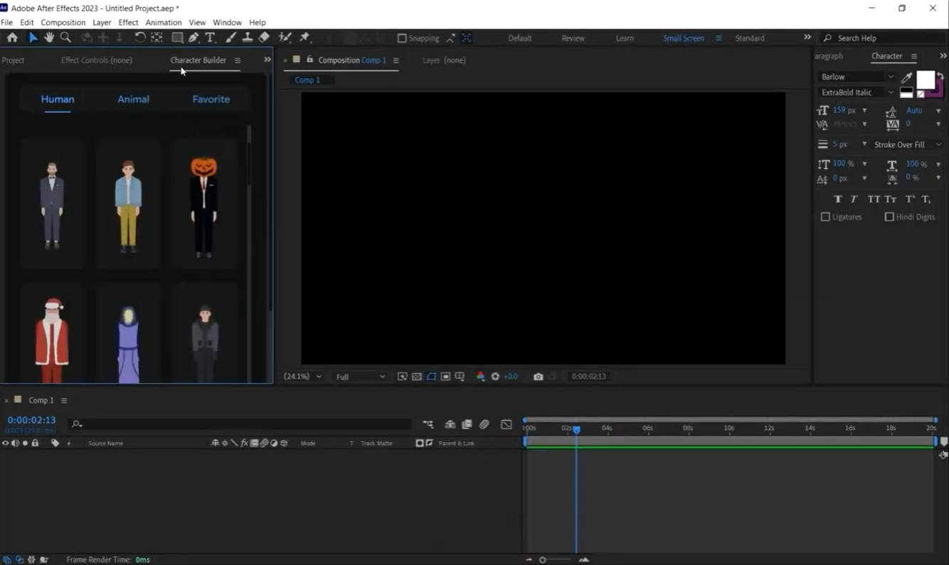 Character Builder V1.2.5 二维卡通人物角色绑定动画生成器