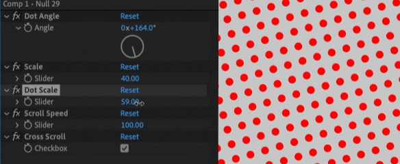 Polka Dots Maker v2.1 fro After Effects 重复背景MG动画脚本