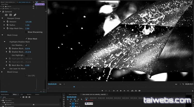 Samurai OFX v1.2.6 CE Fro Vegas/达芬奇/Nuke/Scratch 视频智能锐化插件
