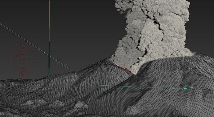 Chaos Phoenix FD 5.23.00 fro Maya流体动力学火凤凰插件