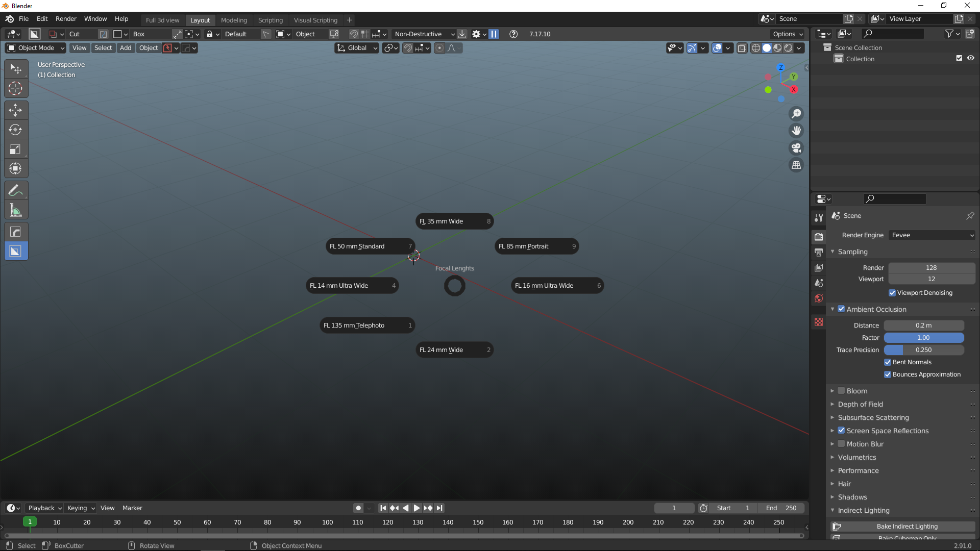 Kritz Cam Pro V1.3.1 fro Blender摄像机控制焦点移动插件