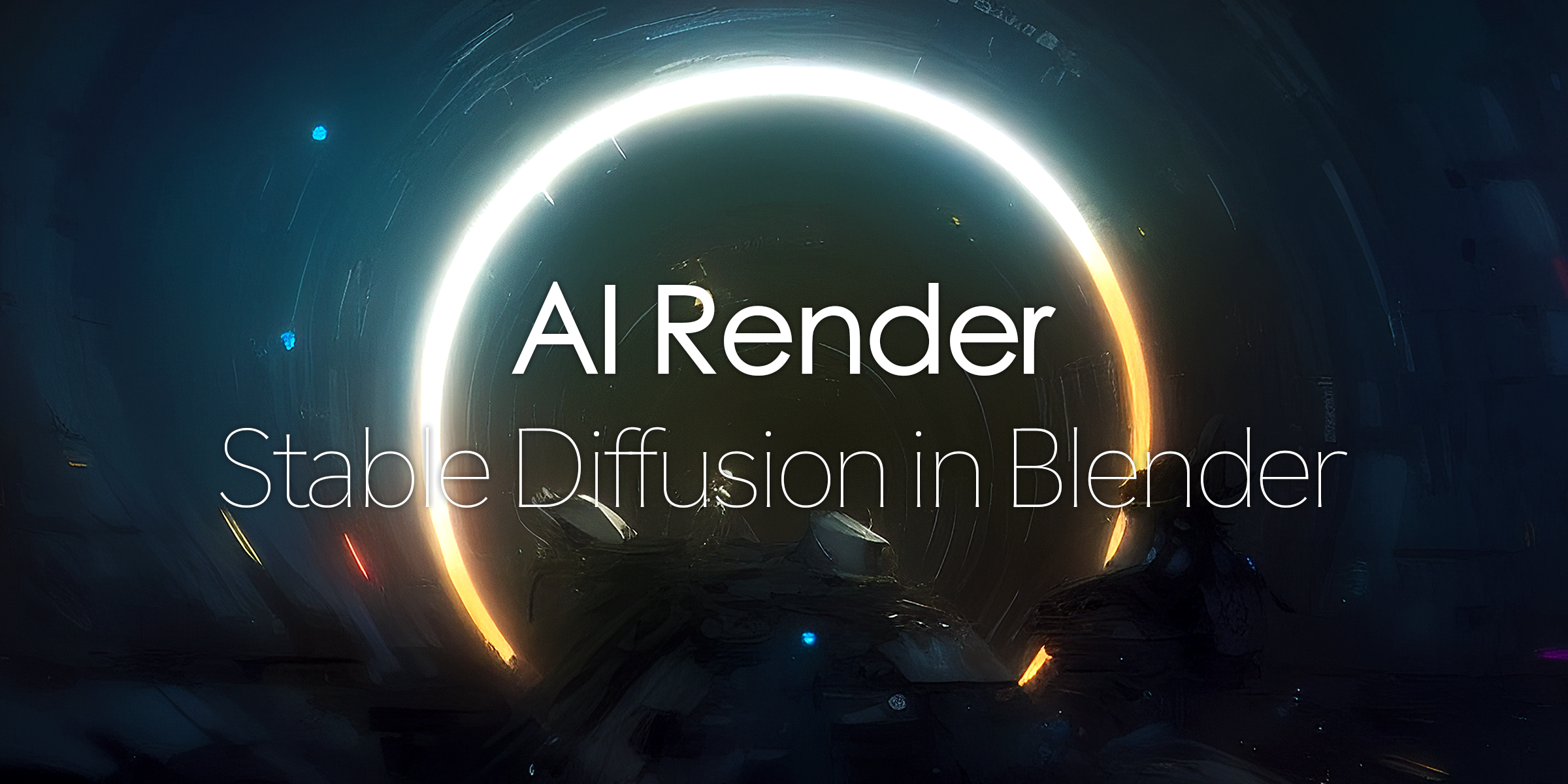 AI Render V1.1.0 fro Blender 智能渲染插件