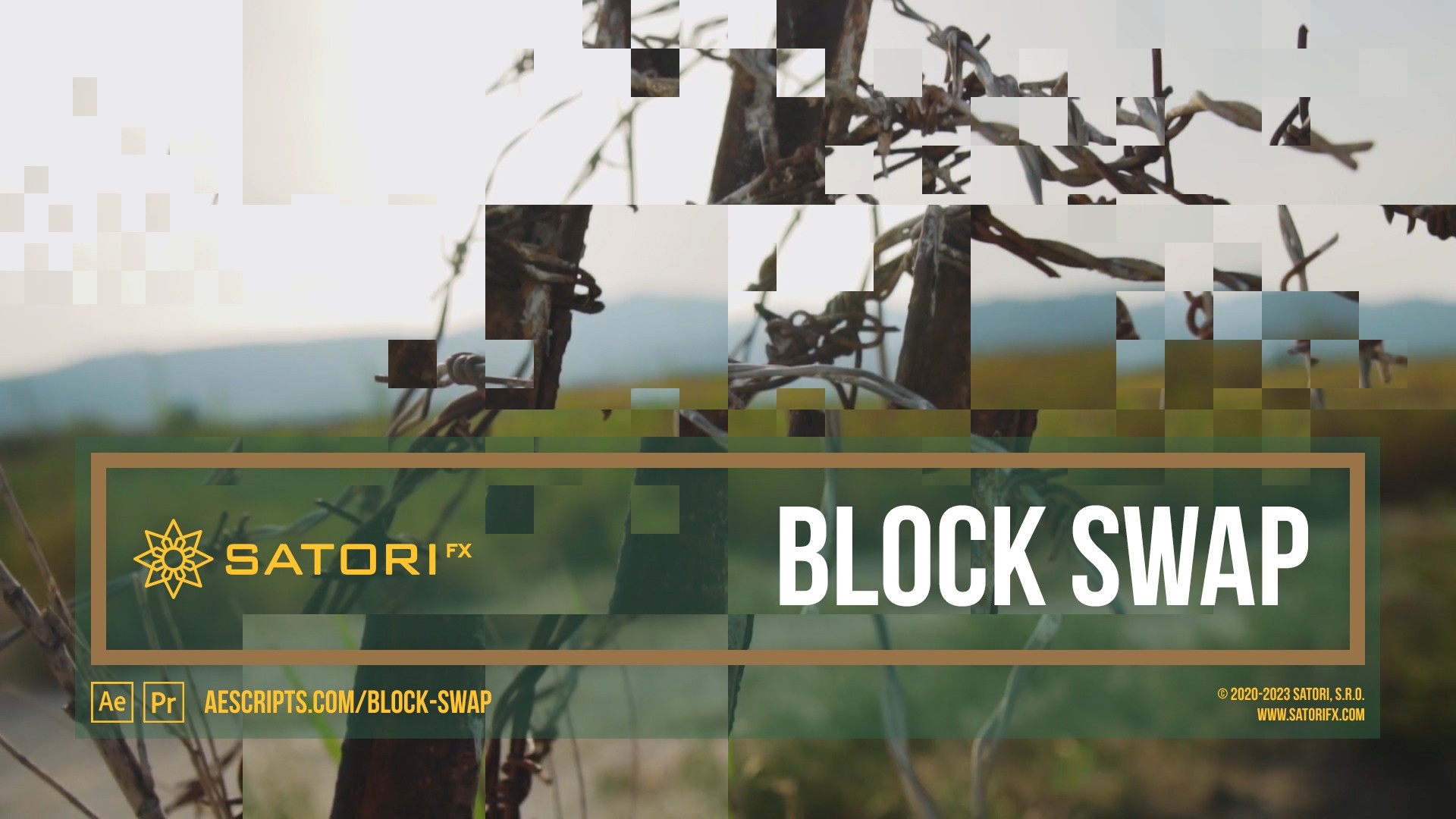 Block Swap 1.5.1 fro AE/PR 马赛克遮罩插件