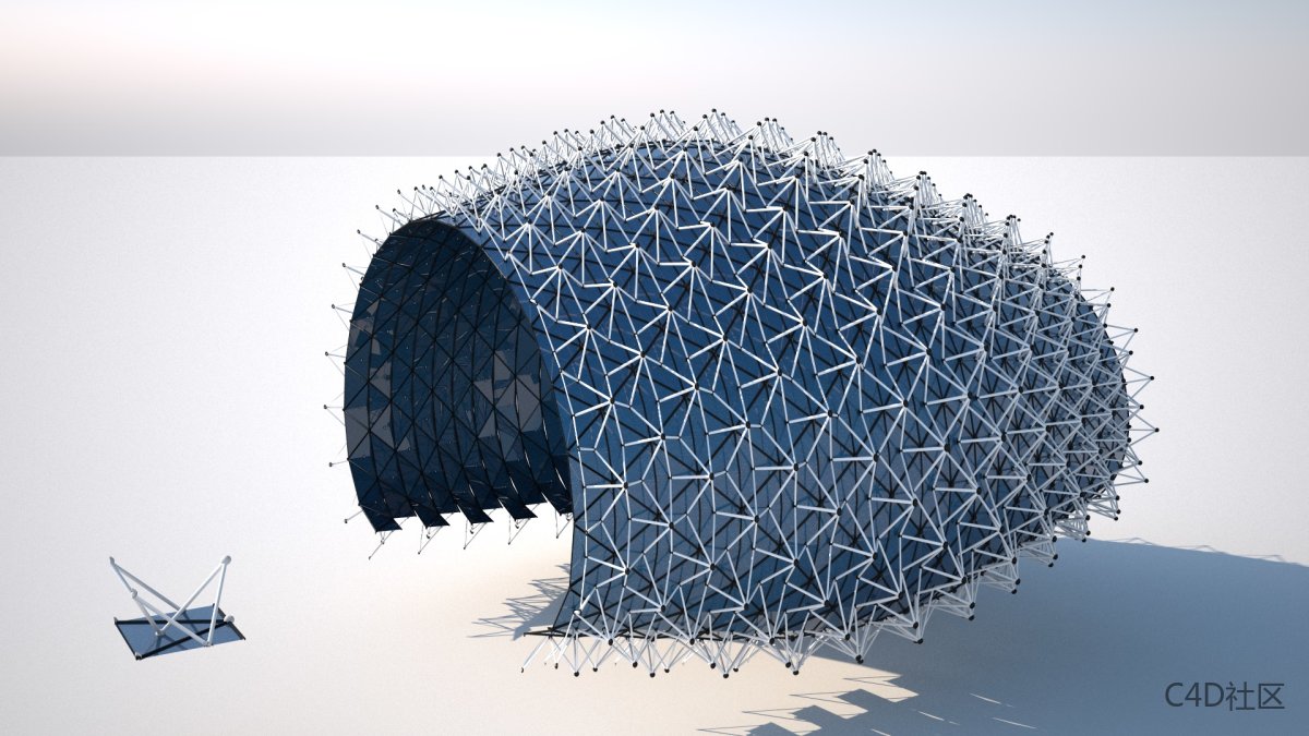 Q-GEOtexture V1.5 fro Cinema 4D 模型变形器效果插件