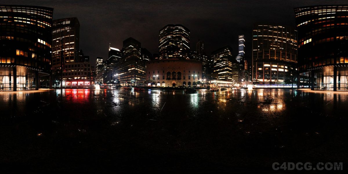 曼哈顿之夜夜景HDR贴图