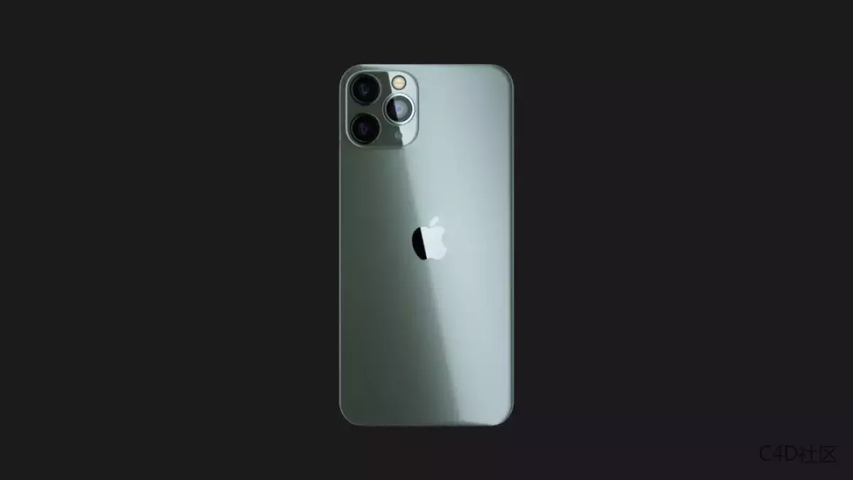 iPhone 11 Pro手机高精模型（威猫设计）