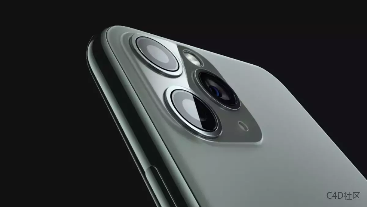 iPhone 11 Pro手机高精模型（威猫设计）