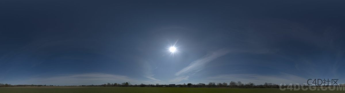 24K全景天空（1）中午-HDRI天空贴图